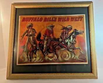 Buffalo Bill Wild West Show French Original Poster