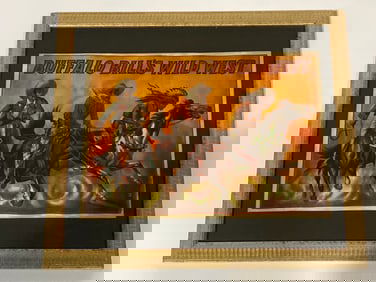 Buffalo Bill Wild West Show French Poster