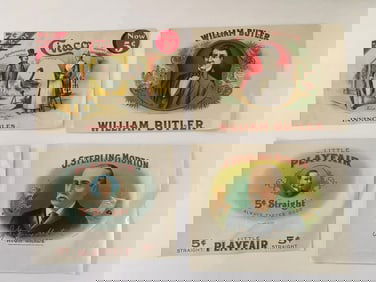 Antique Cigar Label Lot