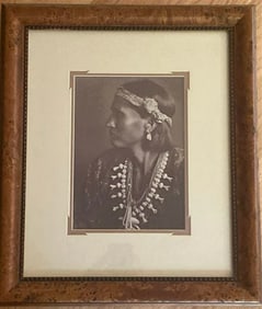 Antique Edward Curtis Native American Photograph