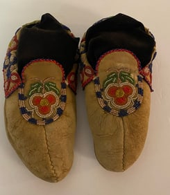 Antique Native American Children's Mocassins