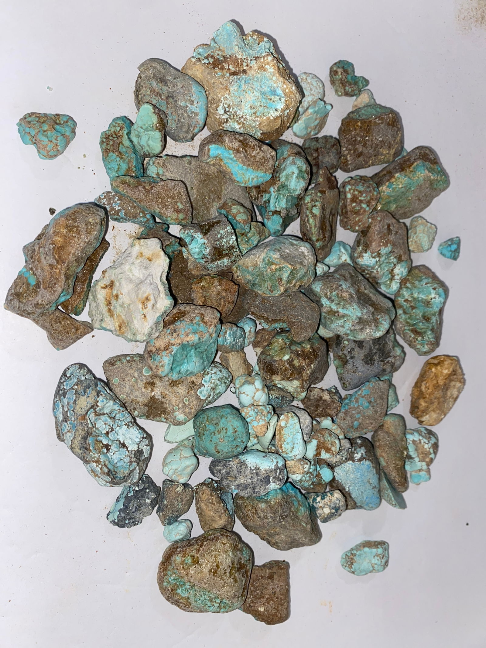 Raw Mined Turquoise 2lb 6oz (1 of 1)