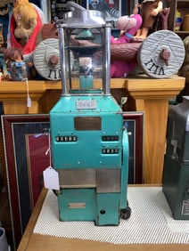 1920's Johnson Toll Box Coin Op Meter