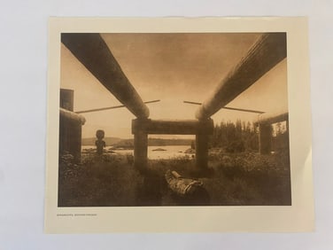 Edward Curtis 1950's Plate Print