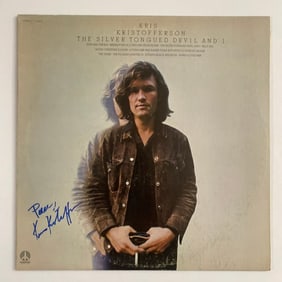 Kris Kristofferson Signed Record Album