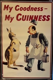 Guiness Beer Vintage Advertising Poster