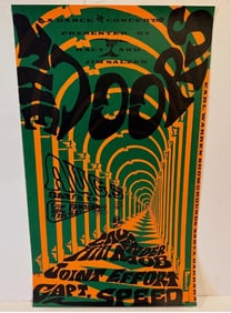 The Doors 1967 Santa Barbara Tolmach Concert Poster