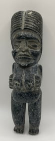 Antique Mayan Aztec Pre-Columbian Statue