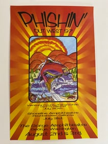 Phish 1997 Ventura Concert Poster 1st Printing