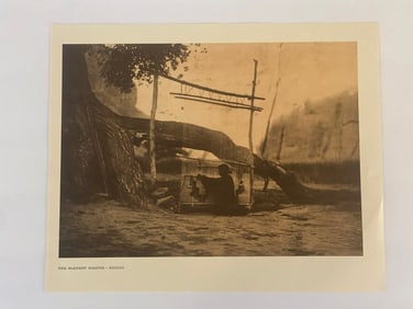 Edward Curtis 1950's Plate Print