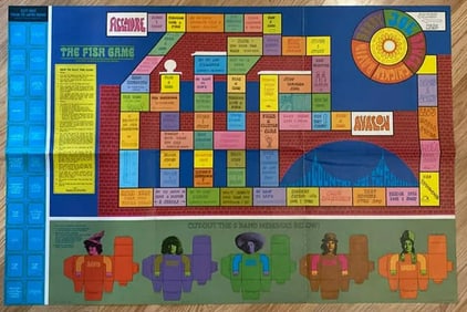 Coutry Joe & The Fish Board Game Poster 1st Printing