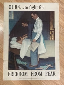 Norman Rockell Original Saturday Evening Post Poster