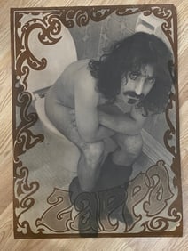 Frank Zappa Crappa 1968 Poster