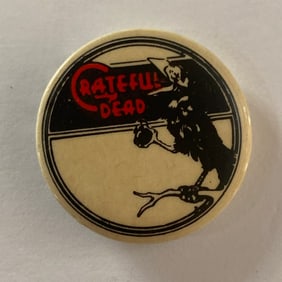 Grateful Dead 1970's Pin
