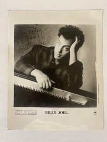 Billy Joel autograph photo