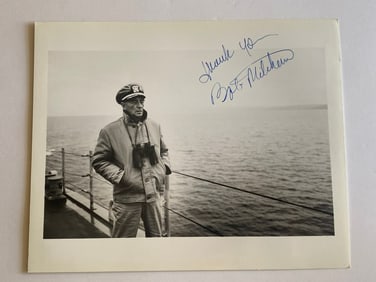 Robert Mitchum Autographed Photo