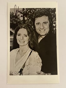 Johnny Cash Autographed Photo