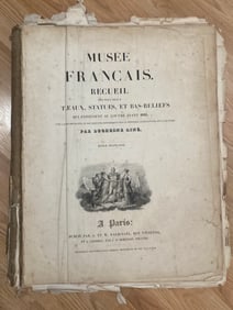 Antique French Book Muse Francais