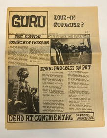 Jimi Hendrix Grateful Dead 1967 Guru Magazine