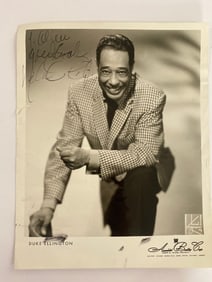 Duke Ellington Autographed Photo