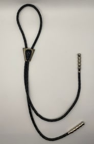 Silver Bolo Tie Vintage Native American