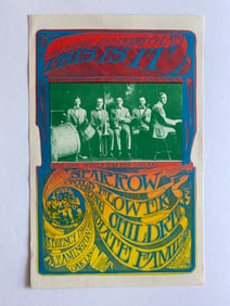 Mouse & Kelly 1966 Psychedelic Event Handbill