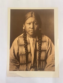 Edward Curtis 1950's Plate Print