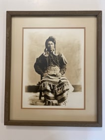 Charles Milton Bell Antique Semeo Native American Photo