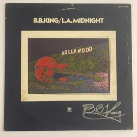BB King Autographed Record Album