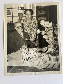 Oscar Straus Composer Autographed Photo