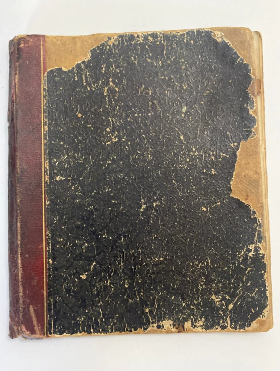 Confederate Civil War Journal of Samuel P Beatty (1 of 12)