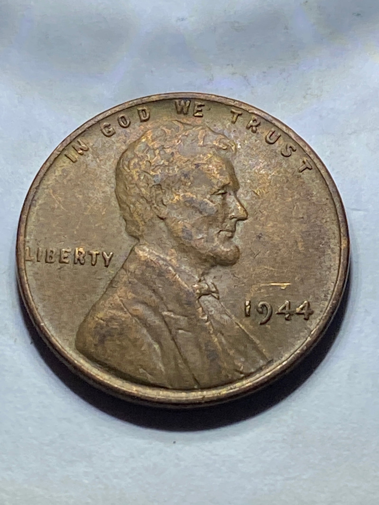1944 No Mint Mark Lincoln Wheat Penny Errors (1 of 3)