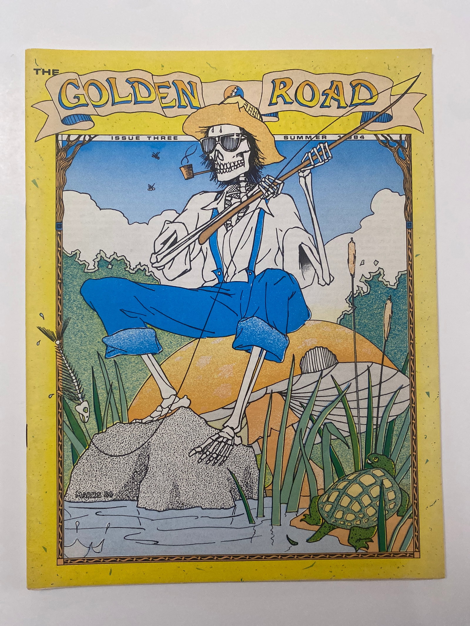 Grateful Dead Golden Road Magazine #3: A rare and collectible piece of Grateful Dead history, Golden Road magazine was the band’s official fan publication, offering an intimate window into the Dead’s world during the height of their cu