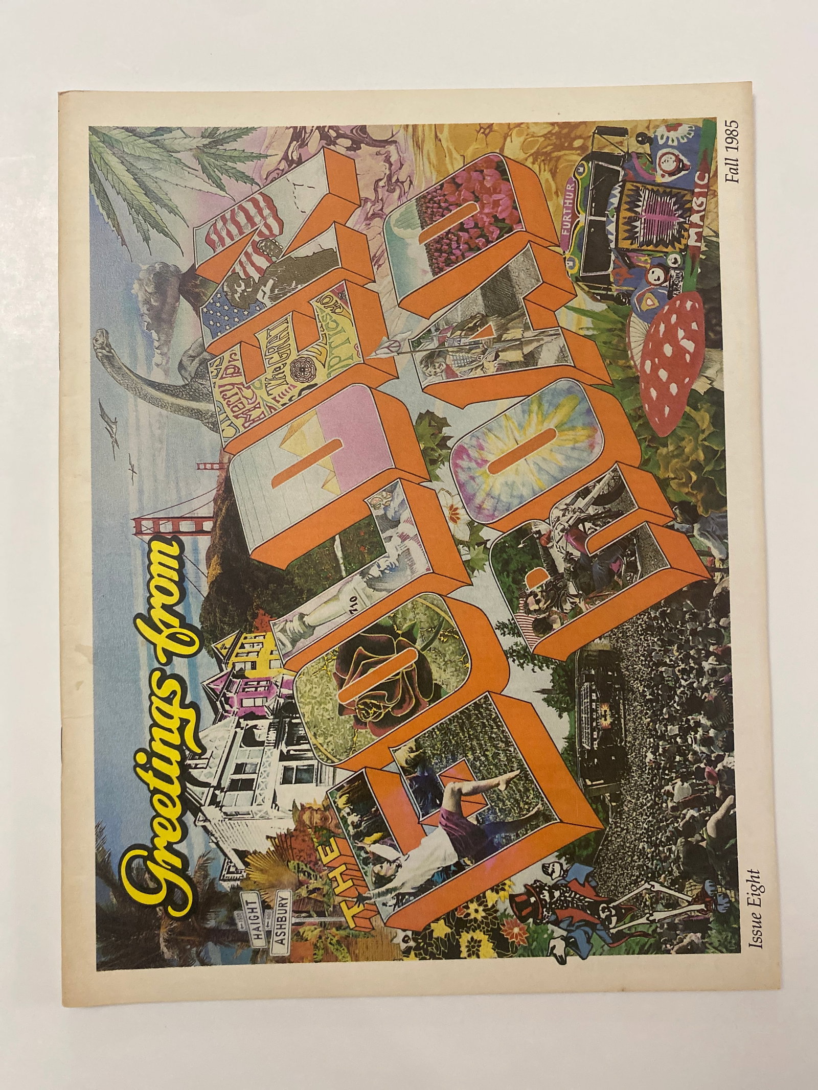 Grateful Dead Golden Road Magazine #8: A rare and collectible piece of Grateful Dead history, Golden Road magazine was the band’s official fan publication, offering an intimate window into the Dead’s world during the height of their cu