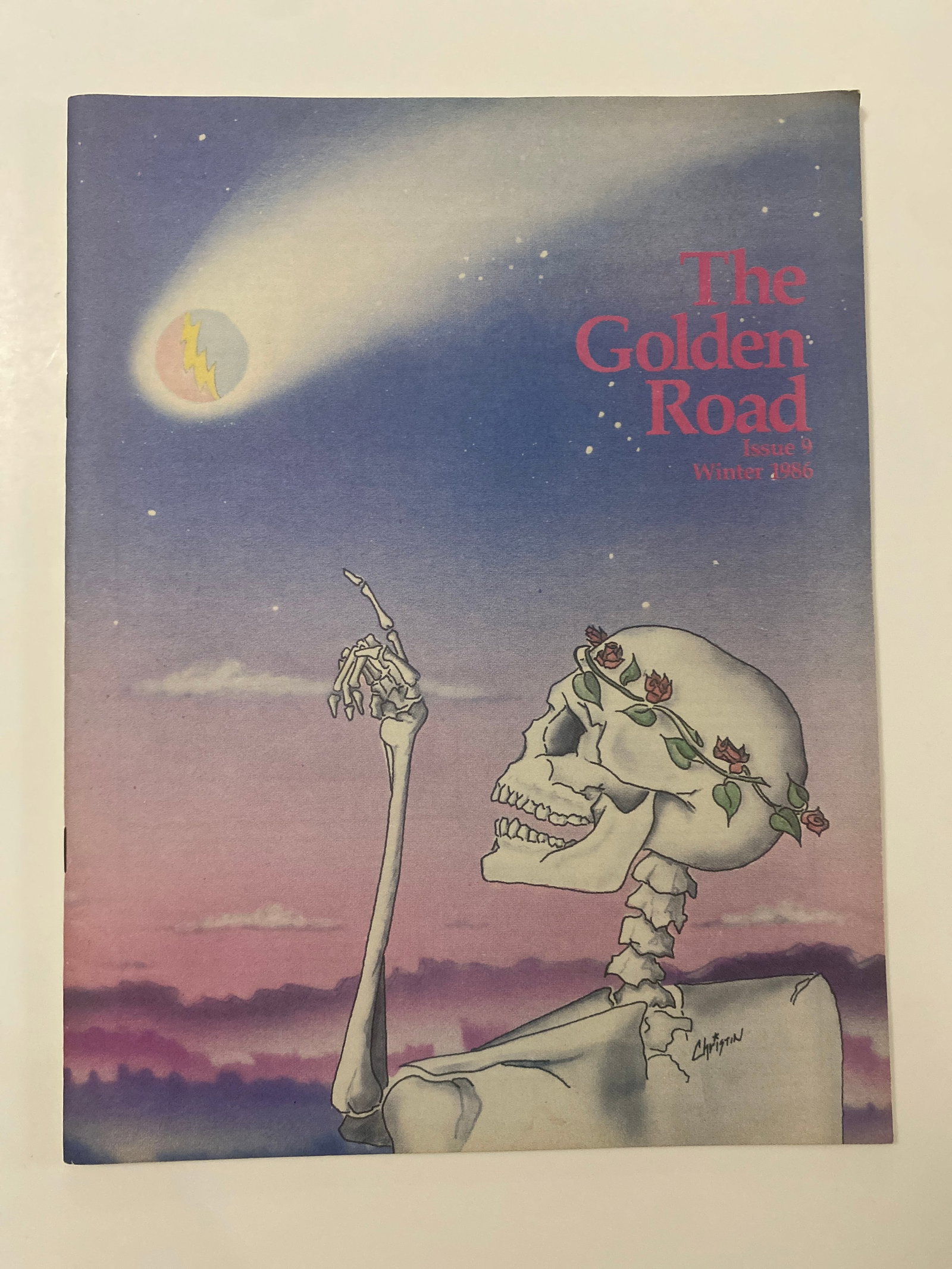 Grateful Dead Golden Road Magazine #9: A rare and collectible piece of Grateful Dead history, Golden Road magazine was the band’s official fan publication, offering an intimate window into the Dead’s world during the height of their cu