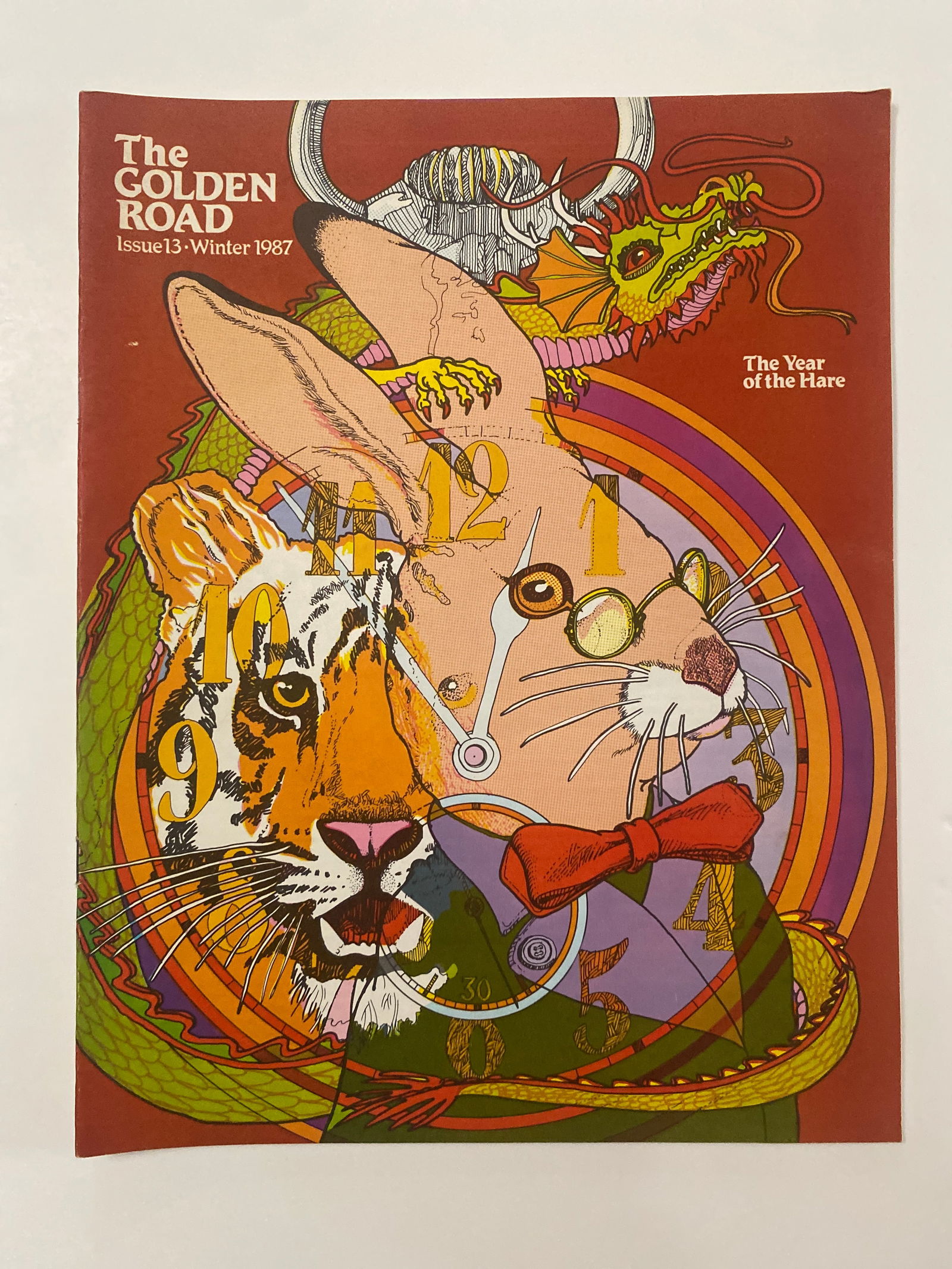 Grateful Dead Golden Road Magazine #13: A rare and collectible piece of Grateful Dead history, Golden Road magazine was the band’s official fan publication, offering an intimate window into the Dead’s world during the height of their cu