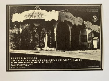 Flatt and Scruggs Ramblin Jack Elliot 1968 Family Dog Postcard