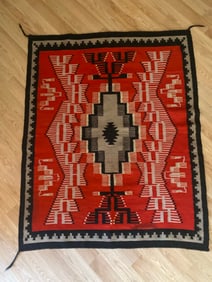 Antique Ganado Navajo Rug