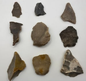 Ancient NAtive American Stone Tool Lot