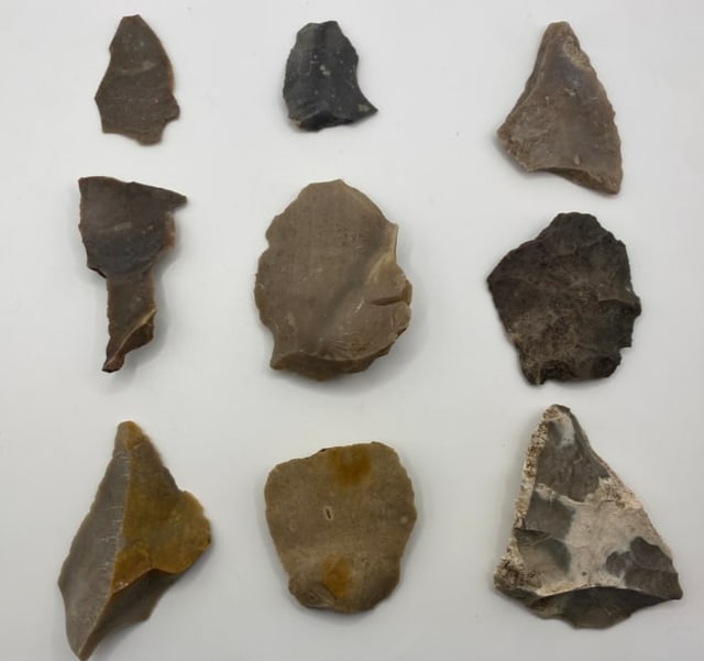 Ancient NAtive American Stone Tool Lot (1 of 3)