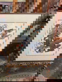 Audobon 1927 White Crowned Pigeon Litograph CLXXVII