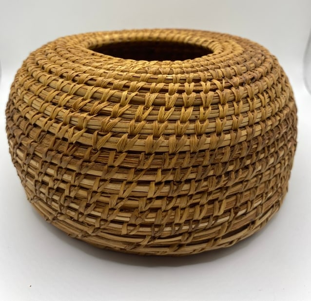 Antique Haida Northwest Coast Native American Basket (1 of 4)