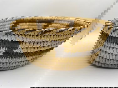 Antique Paiute Great Basin Woven Native American Basket