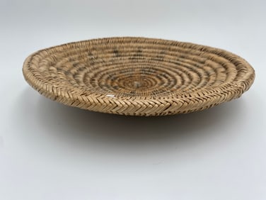 Antique Native American Chumash Coiled Basket