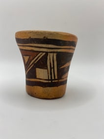 Antique Native American Hopi Pottery Cup