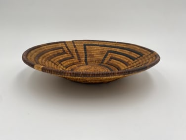 Antique Native American Western Apache Coiled Basket