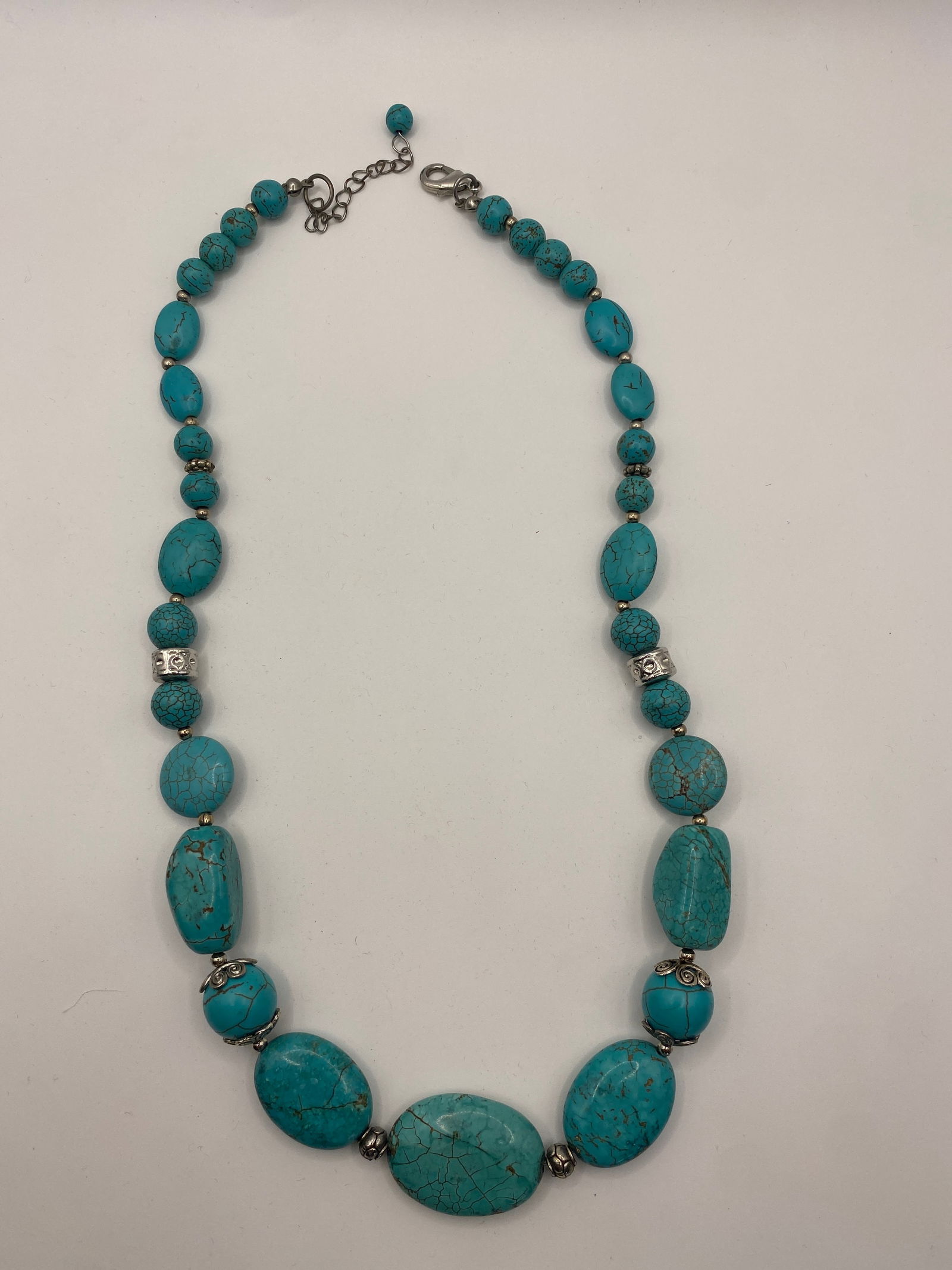Vintage Native American Turquoise Necklace (1 of 1)