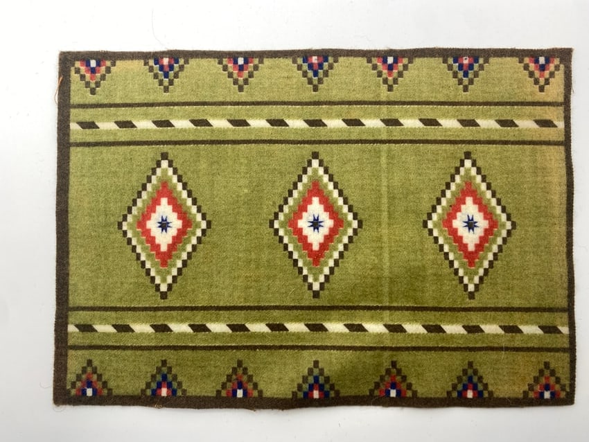 Antique Native American Navajo Cigar Box Silk (1 of 2)