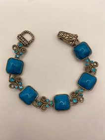 Vintage Native American Turquoise Bracelet