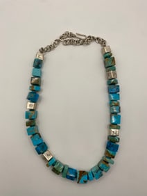 Vintage Native American Turqouise Necklace